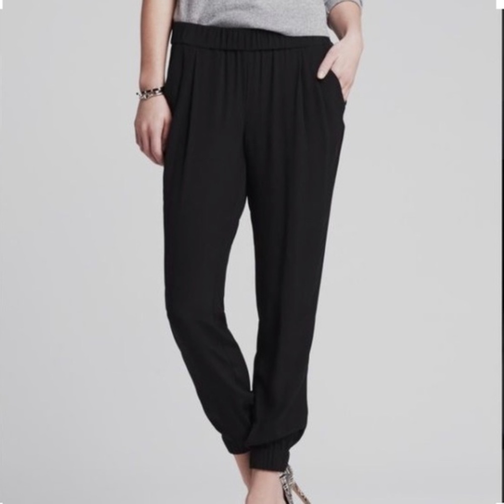 Banana Republic Black Tuxedo Pants